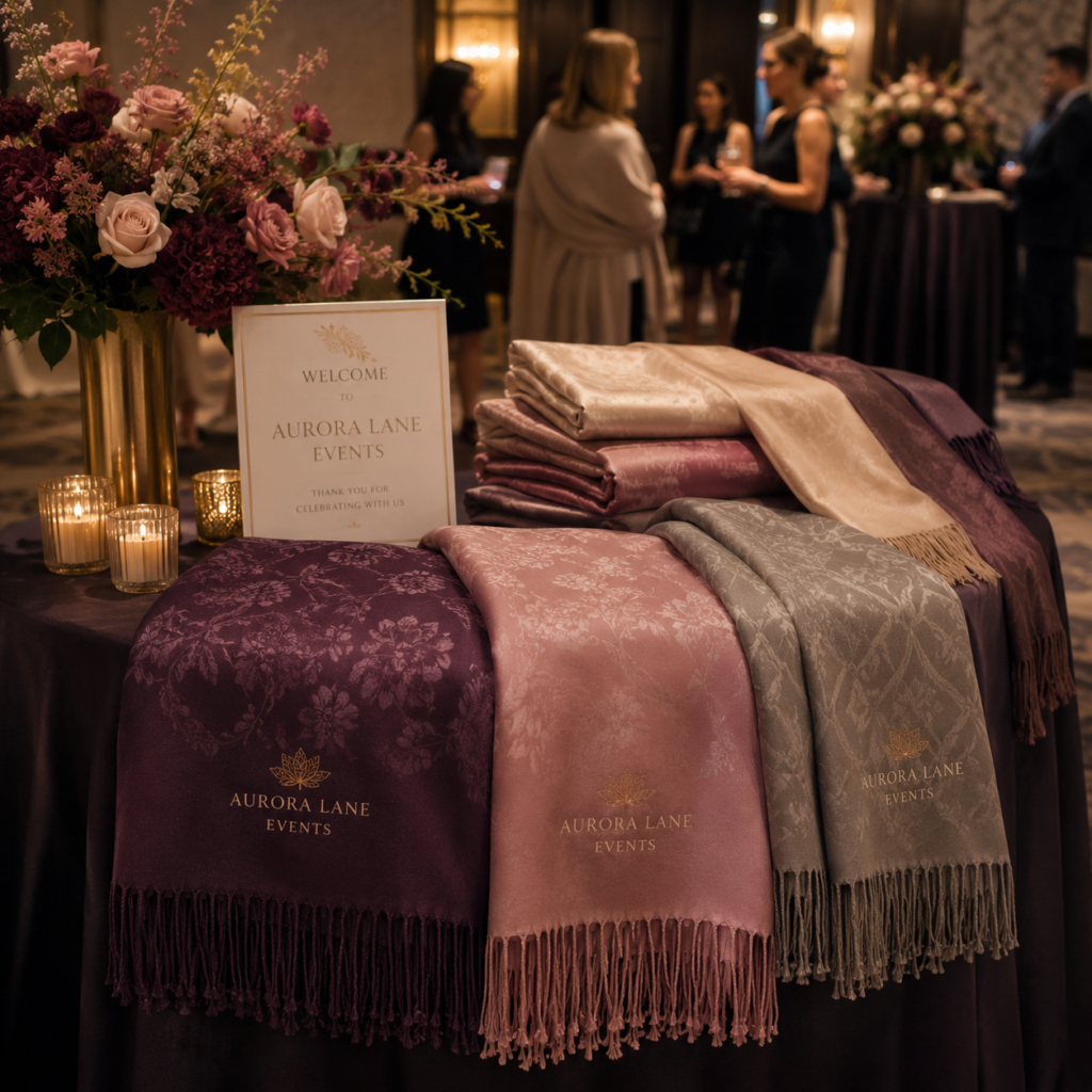 Custom Promotional Pashmina order 3